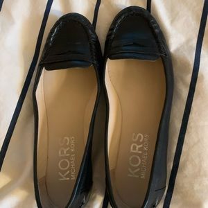 KORS by Michael Kors black loafers